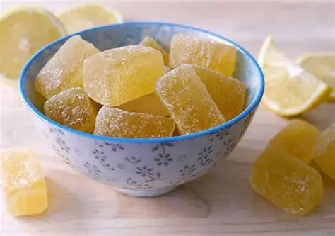 Pâte de fruit citron