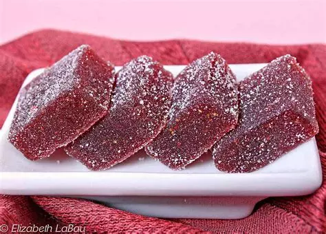 Pâte de fruit rhubarbe